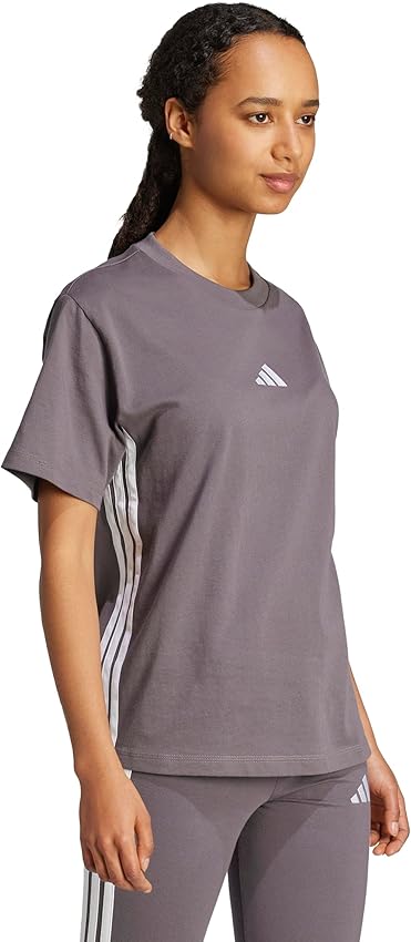 Thumbnail 6 de adidas Donna Essentials 3‑Stripes camiseta algodón M