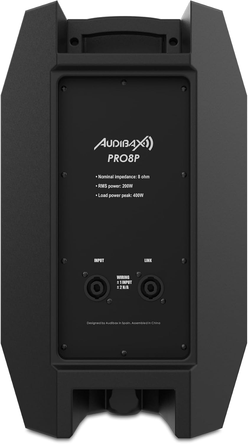 Detalle 1 de Audibax PRO8P – pasywna kolumna 8″, 500 W, 2 wejścia Speakon
