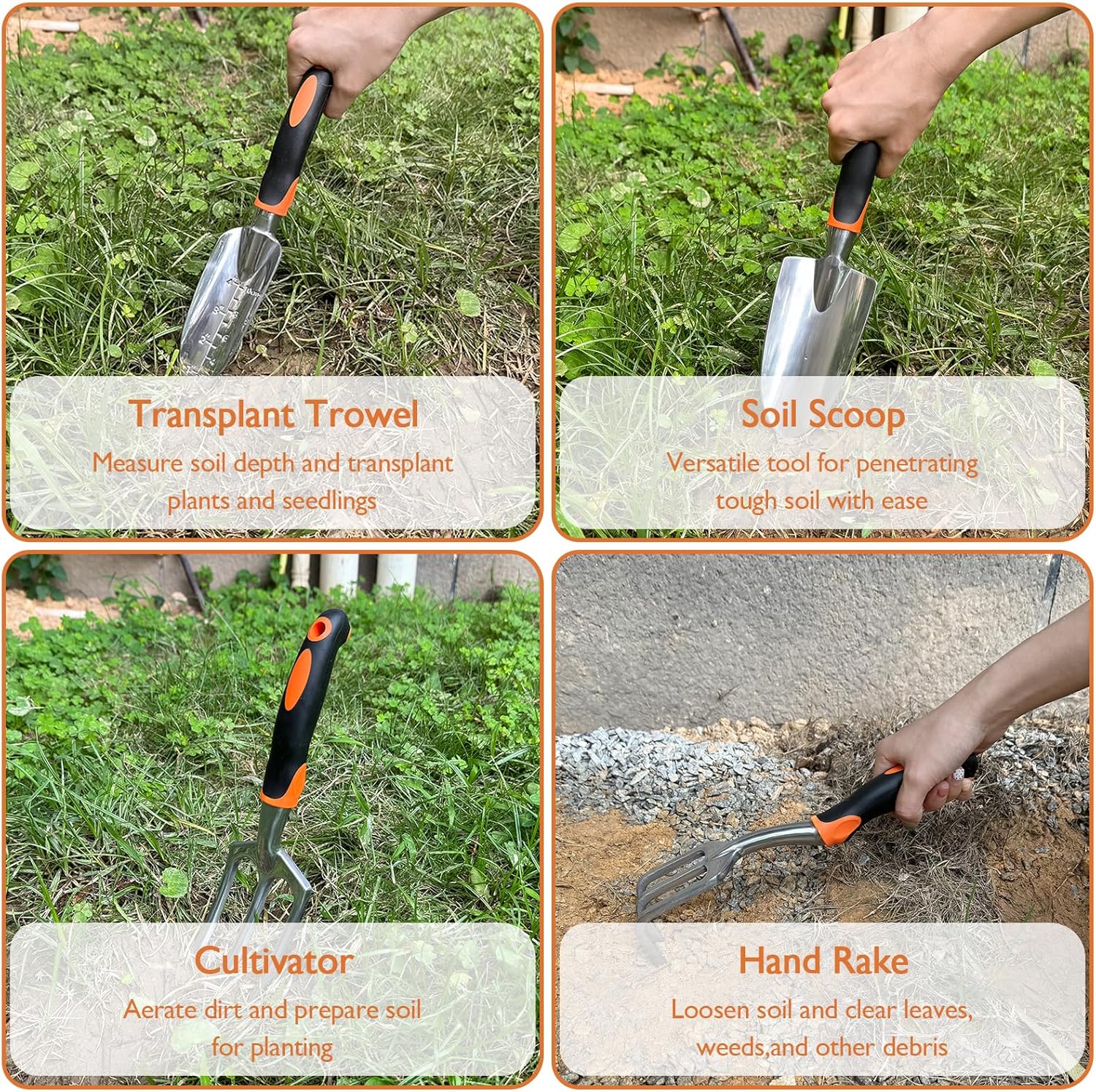 Thumbnail 3 de ABRFC Garden Tool Set 11-piece aluminium kit