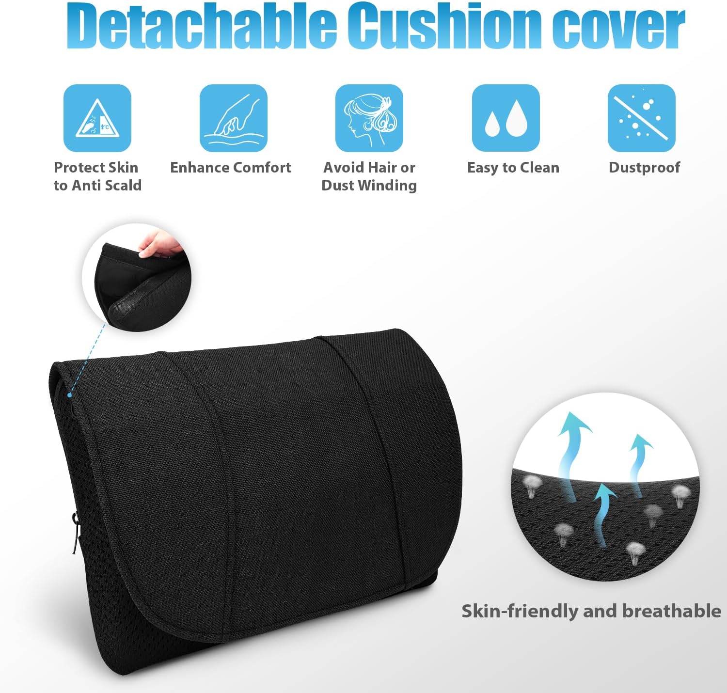 Thumbnail 4 de WOQQW Back Massager Shiatsu with Heat