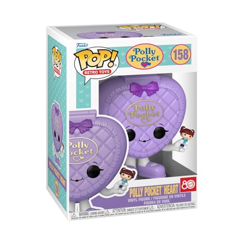 Detalle de Funko Pop! Polly Pocket Heart Shell Violet ⚙