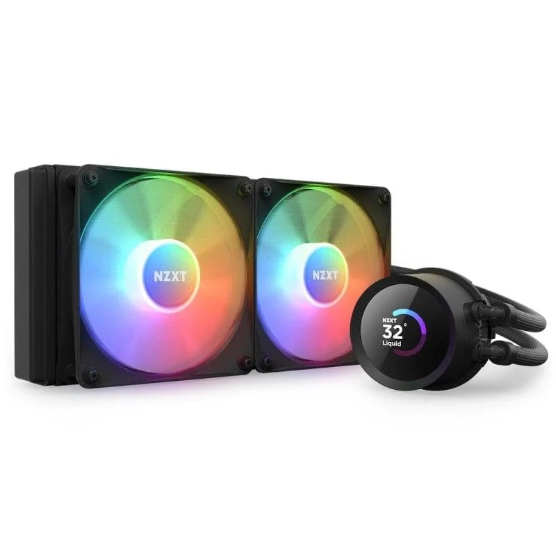 Detalle de NZXT Kraken 240 RGB: Refrigeración líquida all-in-one para fluidez y estilo