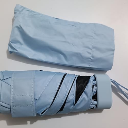 Detalle 2 de Maibar Sun Umbrella Mini Portable Lightweight Compact Umbrella (Blue) by Maibar