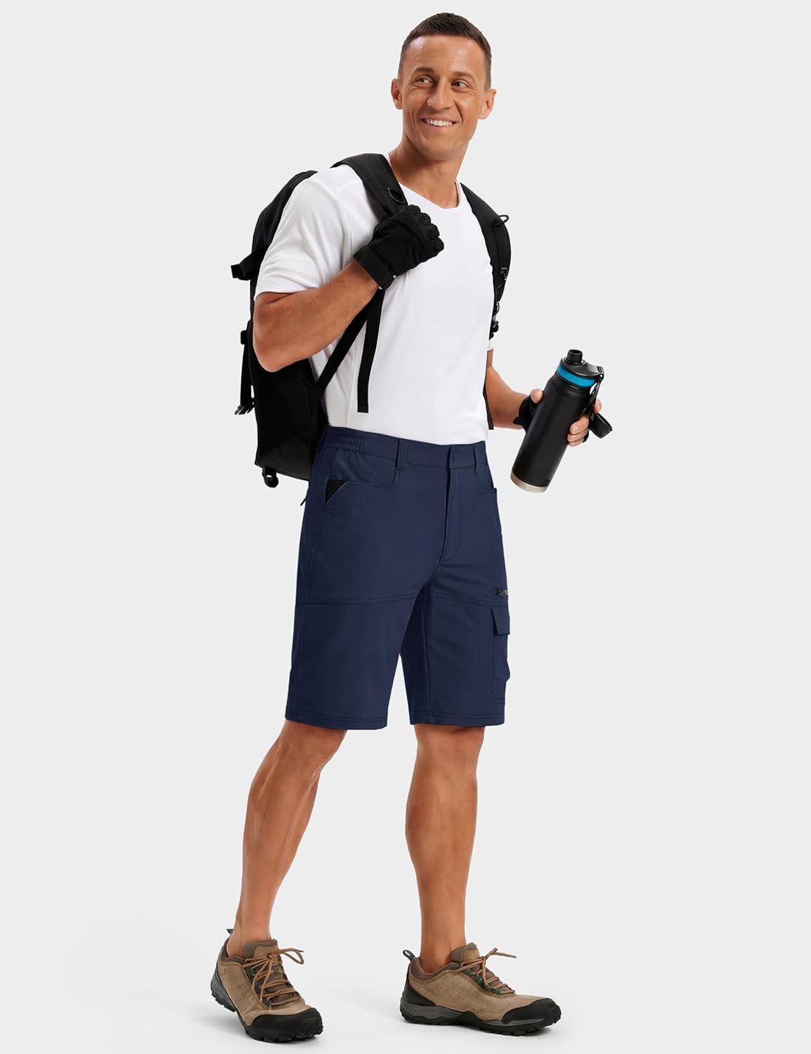 Thumbnail 6 de TACVASEN Men's Cargo Shorts: Quick Dry, Lightweight Work Shorts with Secure Zip Pockets