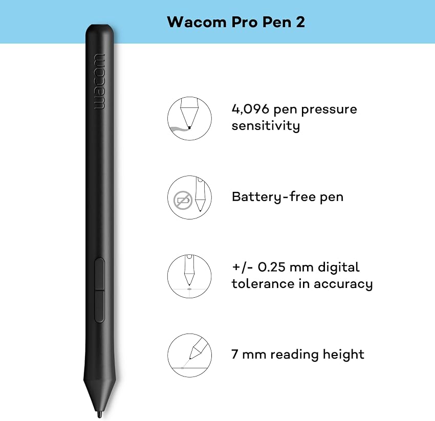 Thumbnail 4 de Wacom One by Wacom Medium — tableta gráfica negra ✏