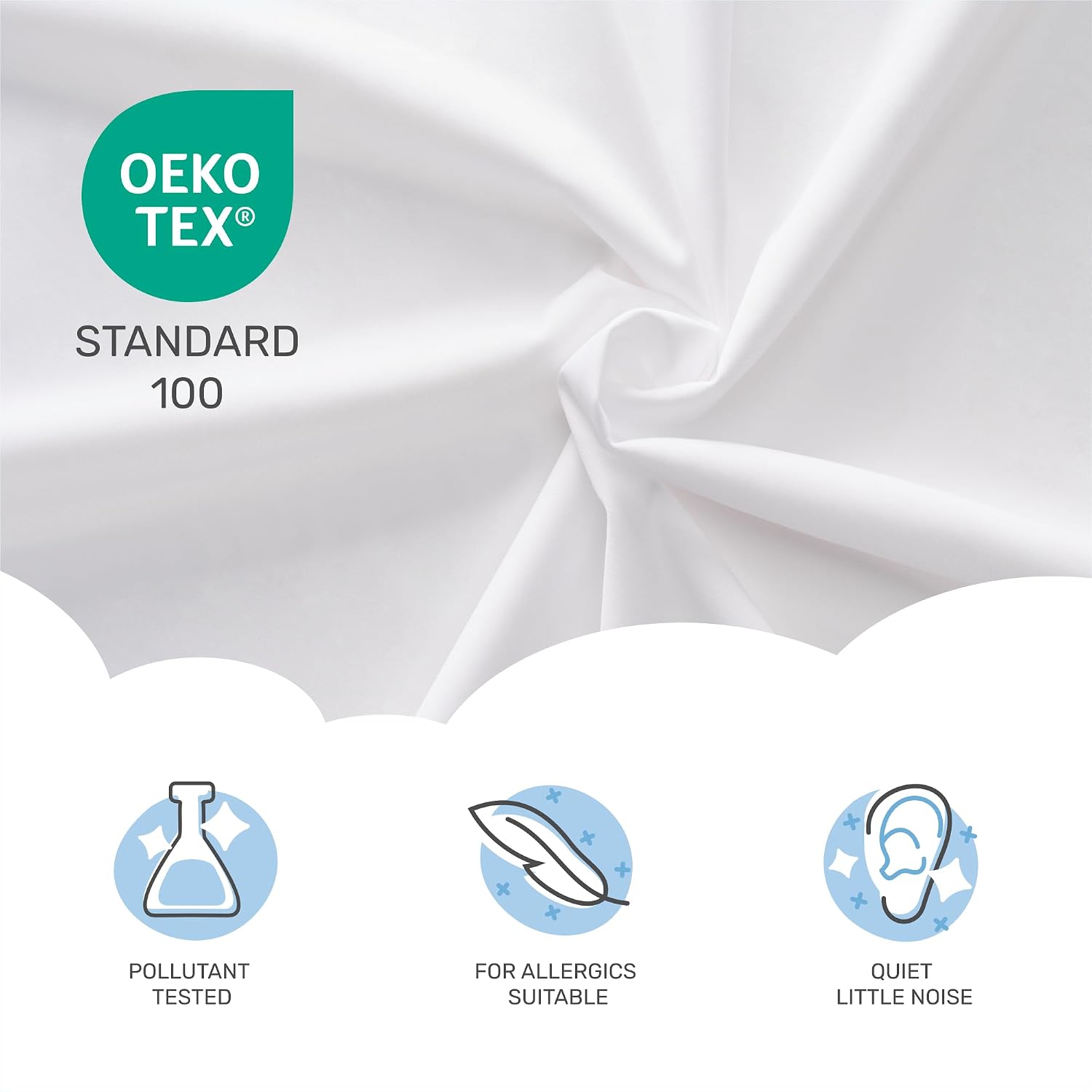 Thumbnail 2 de Dailydream NIVG4009 Waterproof Fitted Mattress Protector, 160 x 200 cm