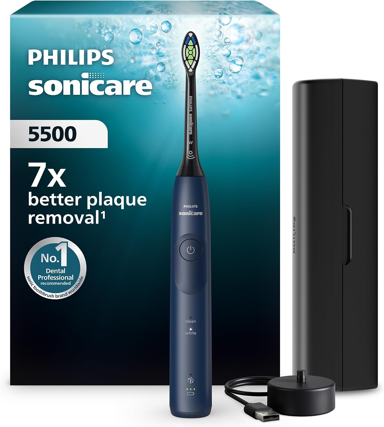 Detalle de Philips Sonicare 5500 spazzolino sonico 🦷