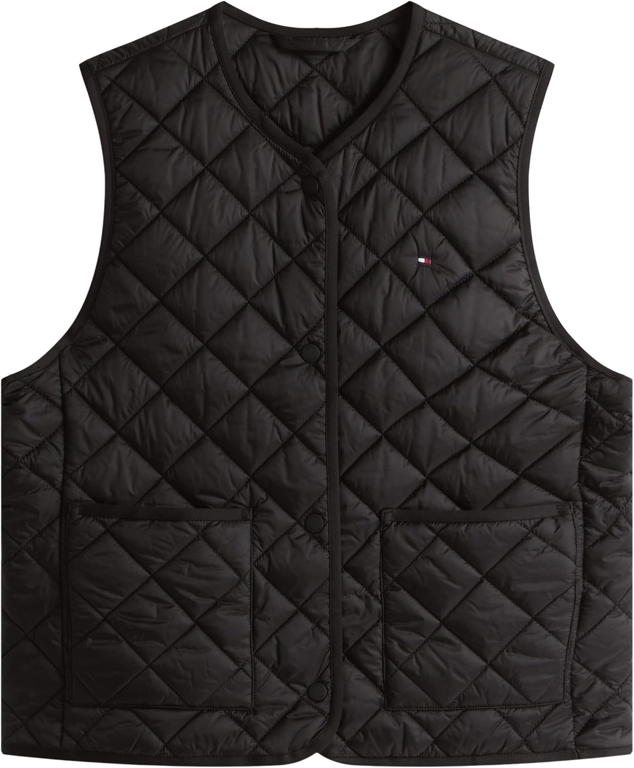 Thumbnail 4 de Tommy Hilfiger Lw Padded Reg Quilted Vest (WW0WW47289) gilet femme matelassé léger