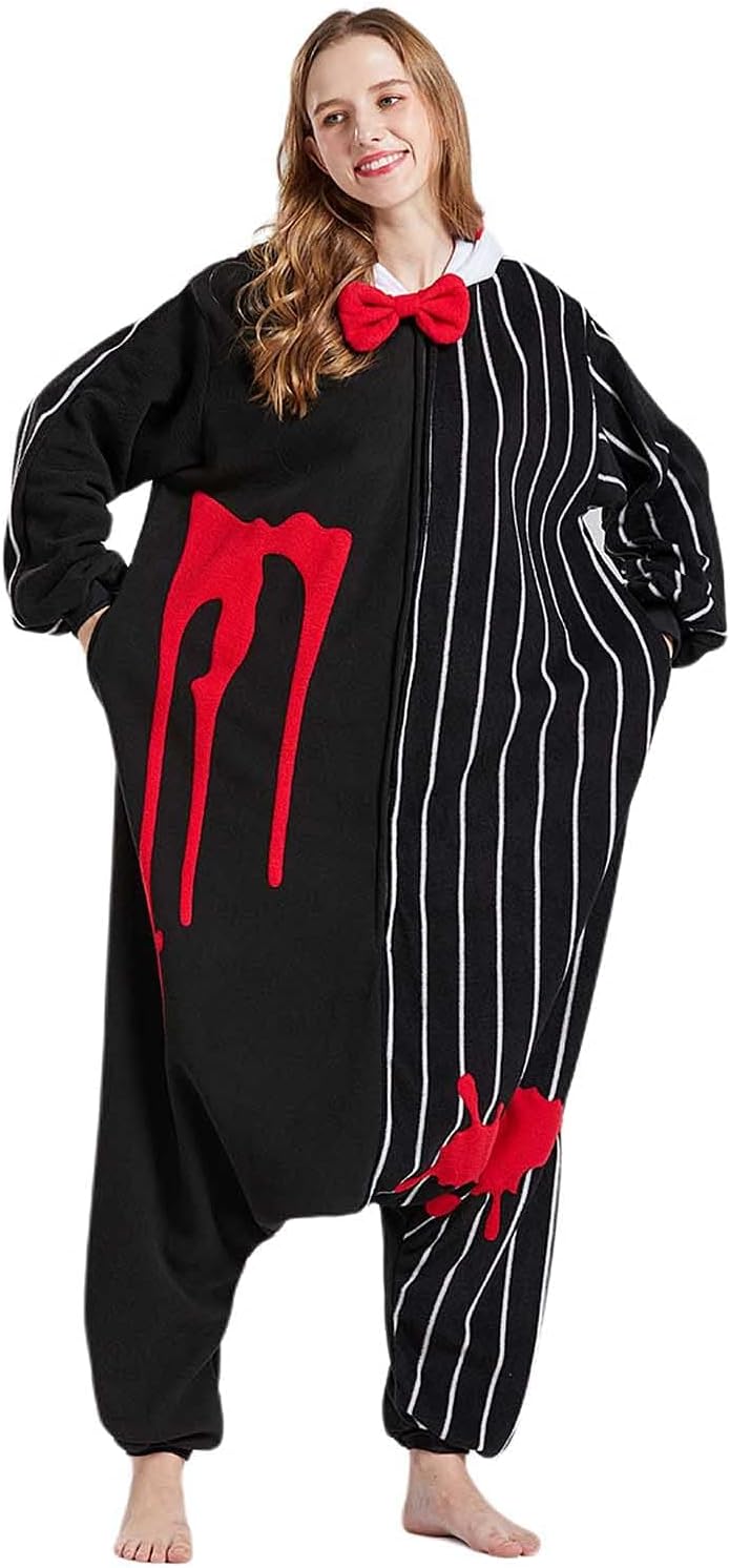 Detalle de DarkCom Adult Animal Onesie Pajamas with Hood, Tail and Side Pockets