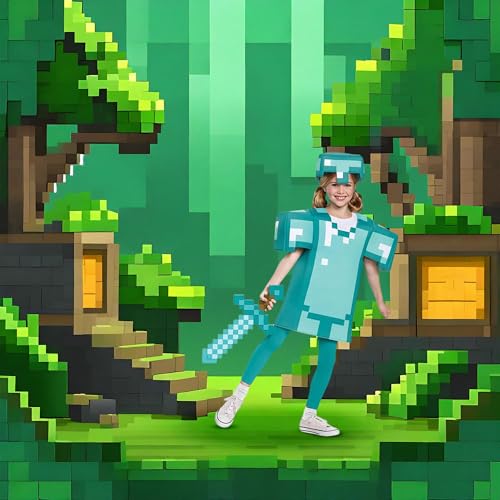 Detalle 2 de Espada Minecraft de Diamante Oficial – Arma de Juguete en Plástico (>50 cm) para Niños 3 Años+