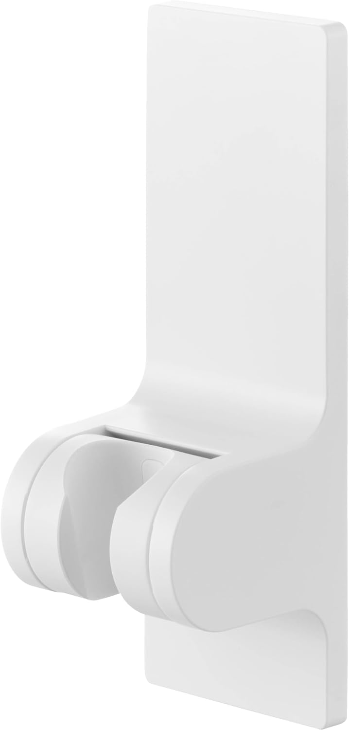 Detalle de 山崎実業 tower 10286 マグネットシャワーホルダー ホワイト・角度調節・W5.5×D5.7×H16cm