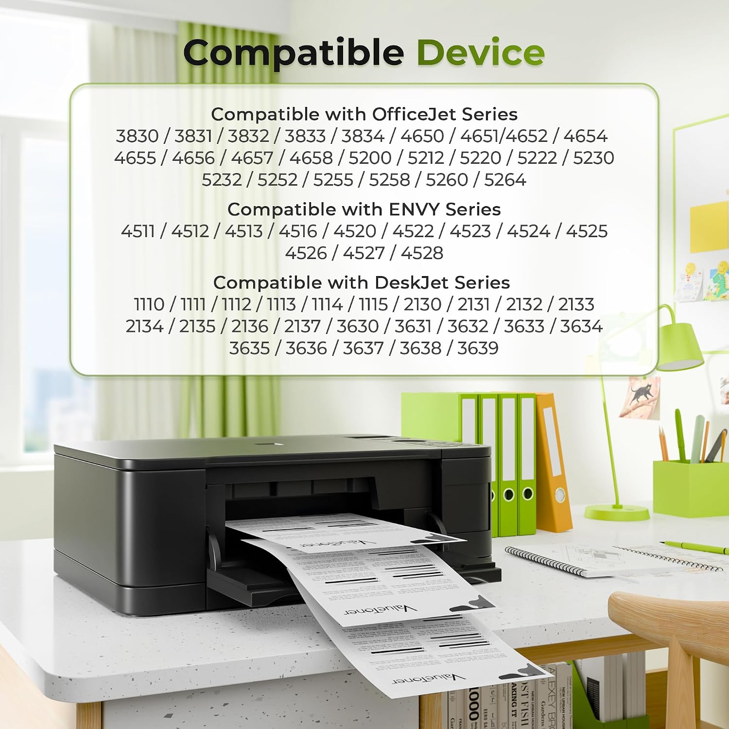 Thumbnail 1 de Valuetoner 63XL Black Ink Cartridge 480 pages