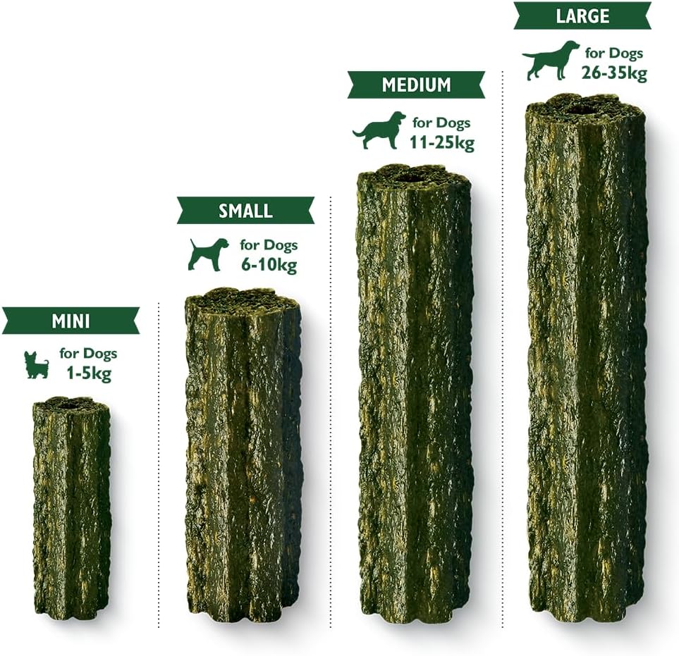 Detalle de Lily's Kitchen Woofbrush Grand bâtonnet dentaire à mâcher pour chiens adultes – 7 x 47 g