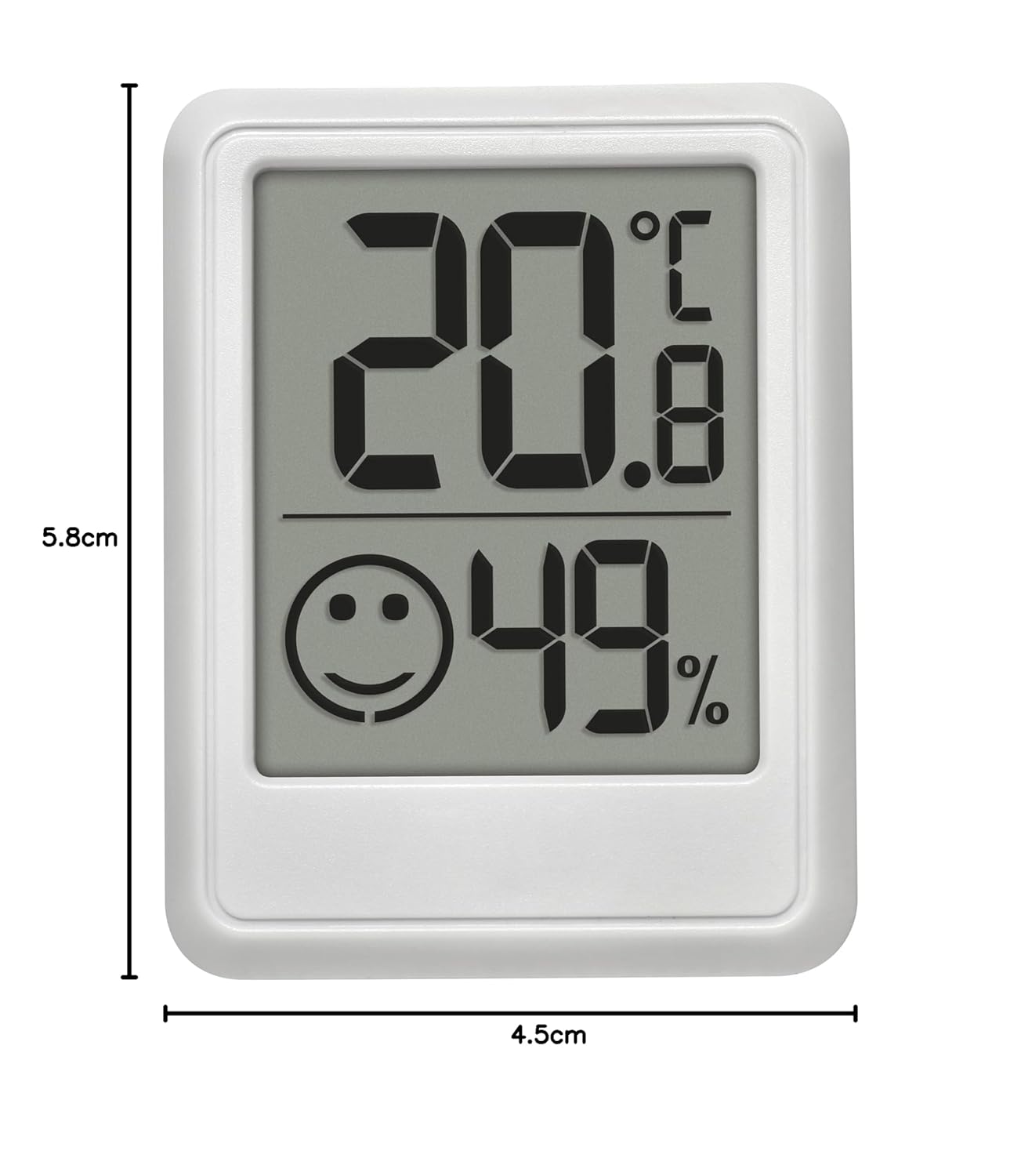 Thumbnail 5 de TFA Dostmann Petit hygromètre numérique d’intérieur 30.5060.02 – Mesure précise de l’humidité et de la température