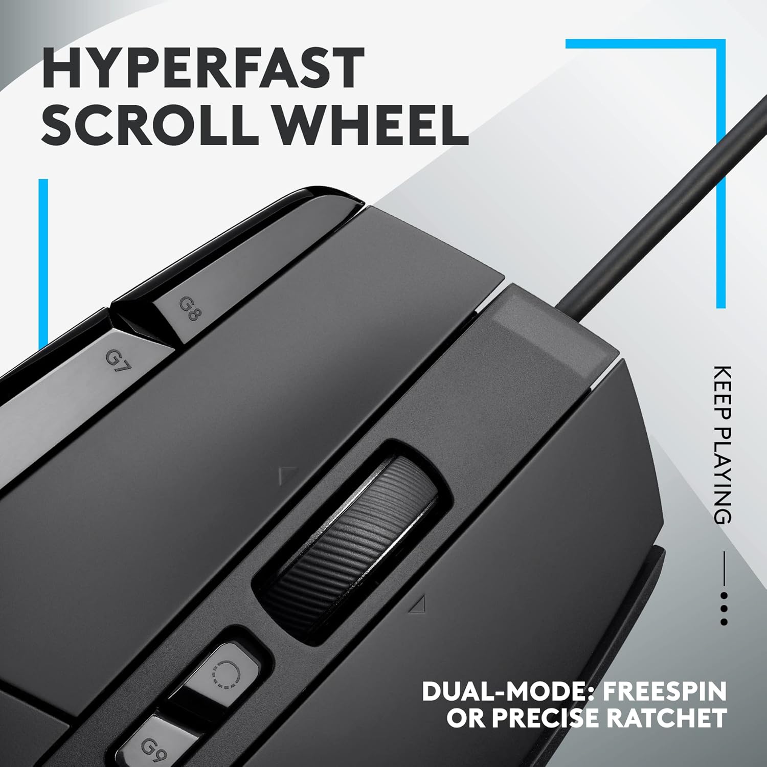 Detalle de Logitech G G502 X Wired Gaming Mouse