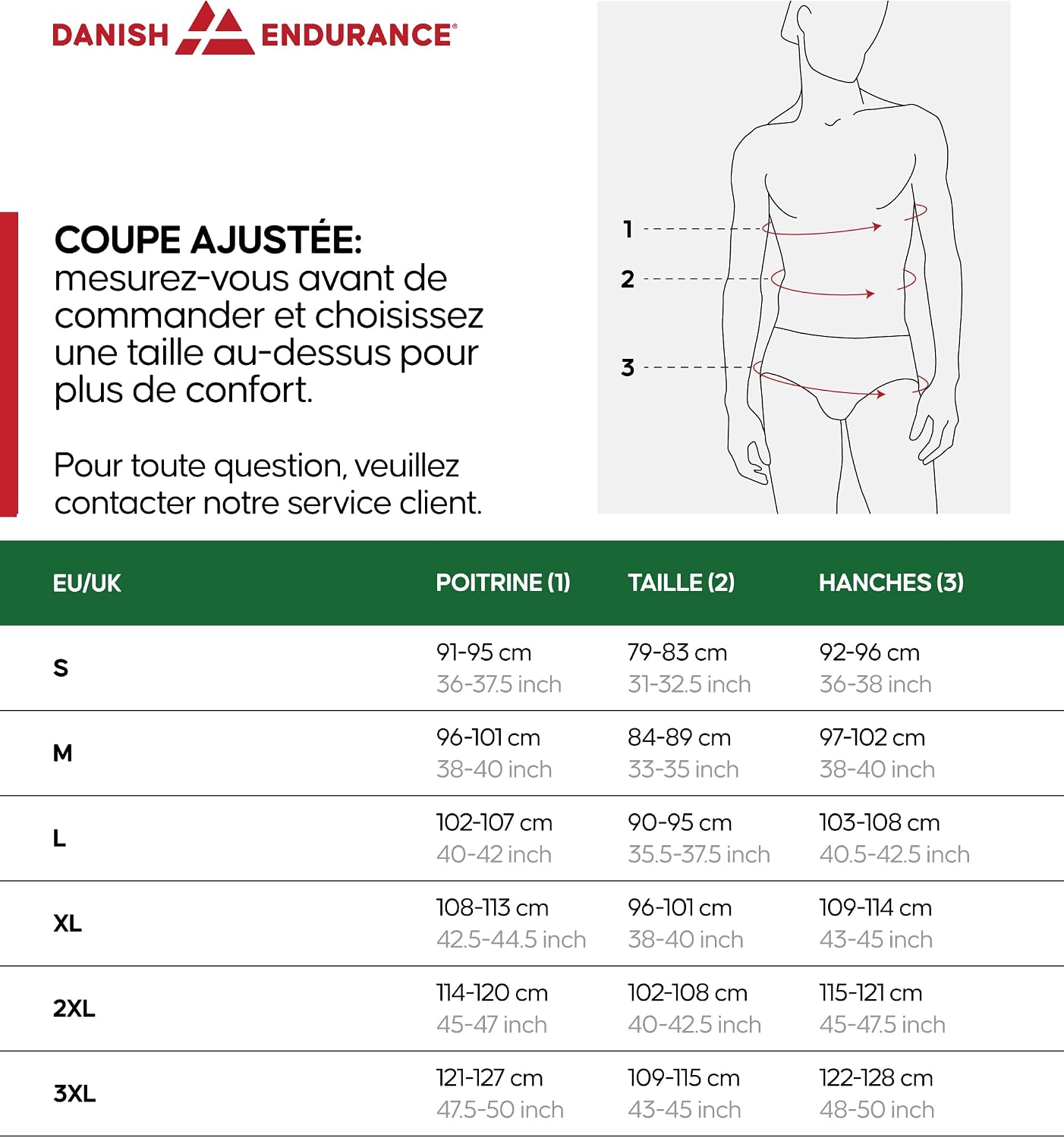 Thumbnail 6 de DANISH ENDURANCE T-Shirt Mérinos 180 g/m²
