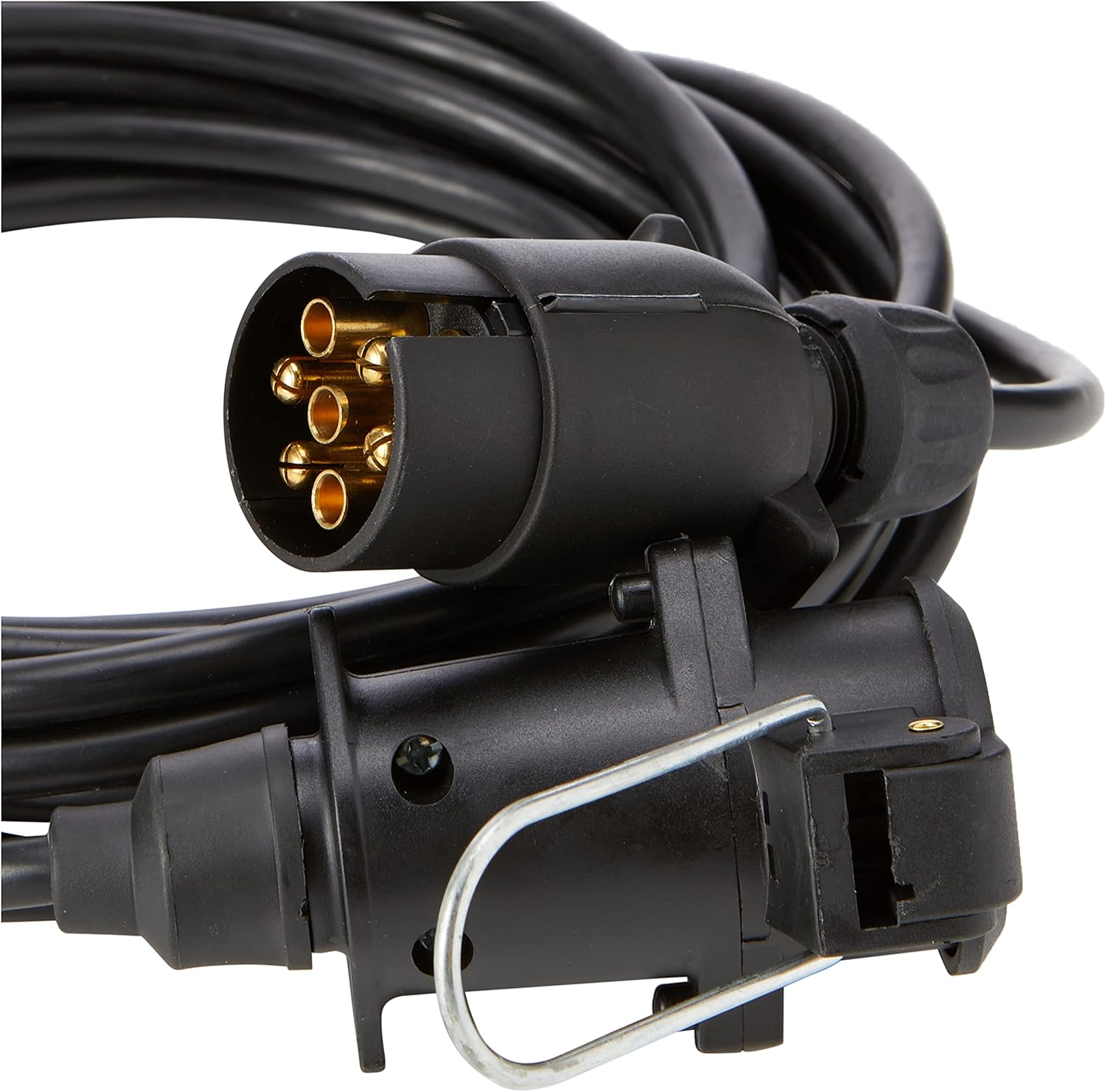 Detalle 2 de Maypole 7 Pin 6m Straight Extension Lead (Plug To Socket) for Trailer Lighting