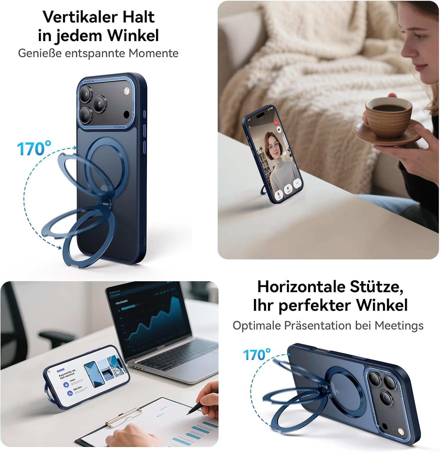 Detalle de Peerock Magnethülle iPhone 17 Pro Max 6,9″