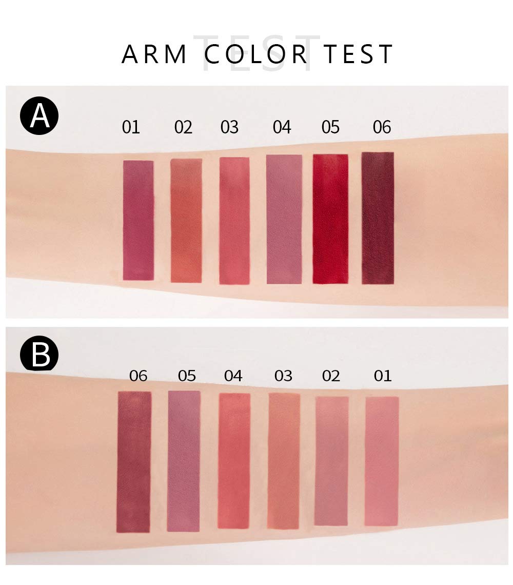 Thumbnail 4 de BestLand 54546 6-Piece Matte Liquid Lipstick Set, Waterproof, 6 Colors