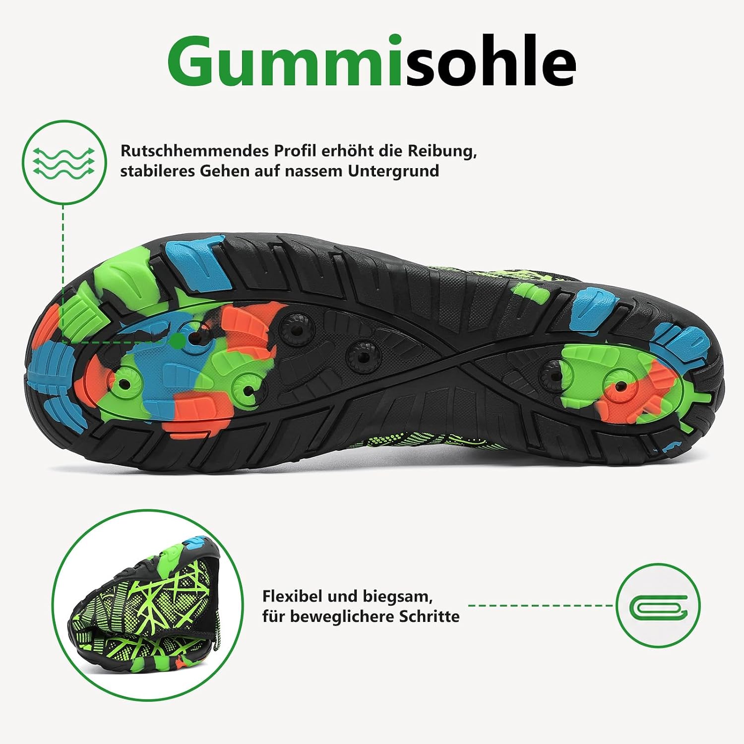 Thumbnail 5 de Saguaro Wasserschuhe für Herren – rutschfest, schnelltrocknend