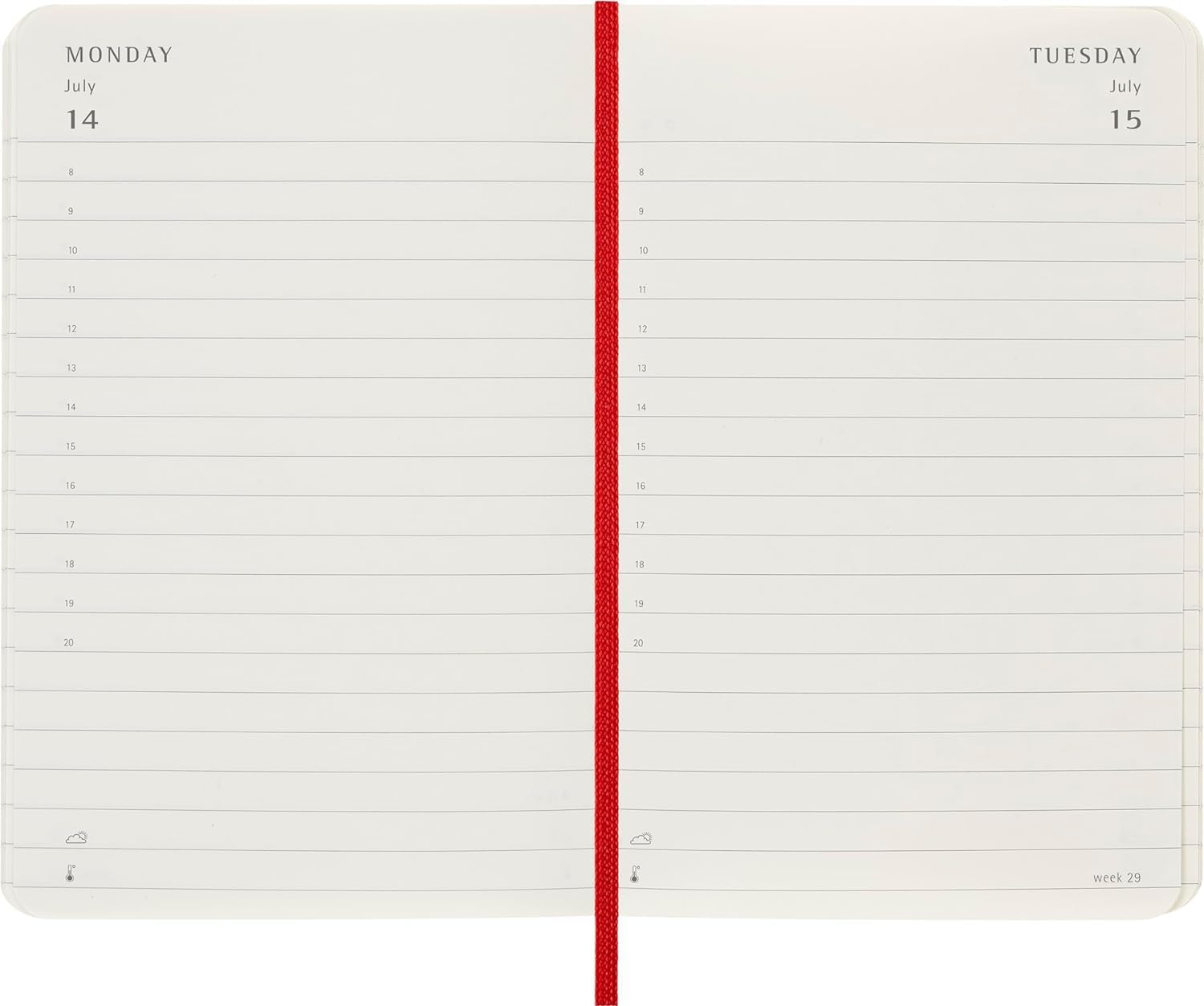 Thumbnail 4 de Moleskine Daily Planner 12 Monate 2025 Tagesplaner