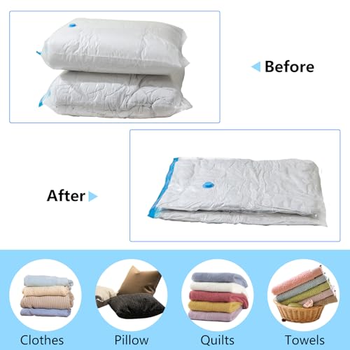 Thumbnail 4 de CKCLR Bolsas de Vacío para Ropa con Bomba Eléctrica (20 piezas, varios tamaños)