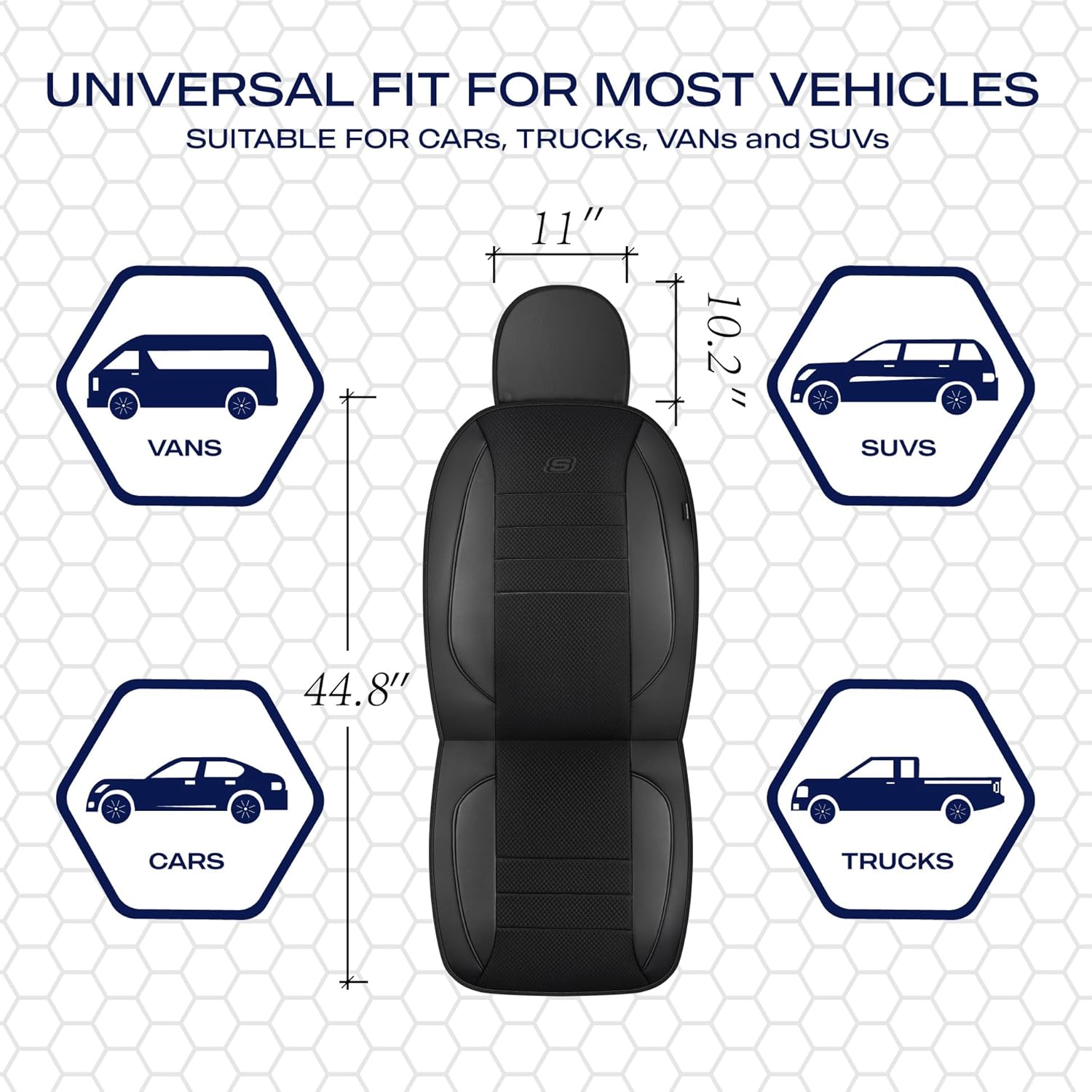 Thumbnail 4 de Skechers Air-Cooled Memory Foam Seat Covers