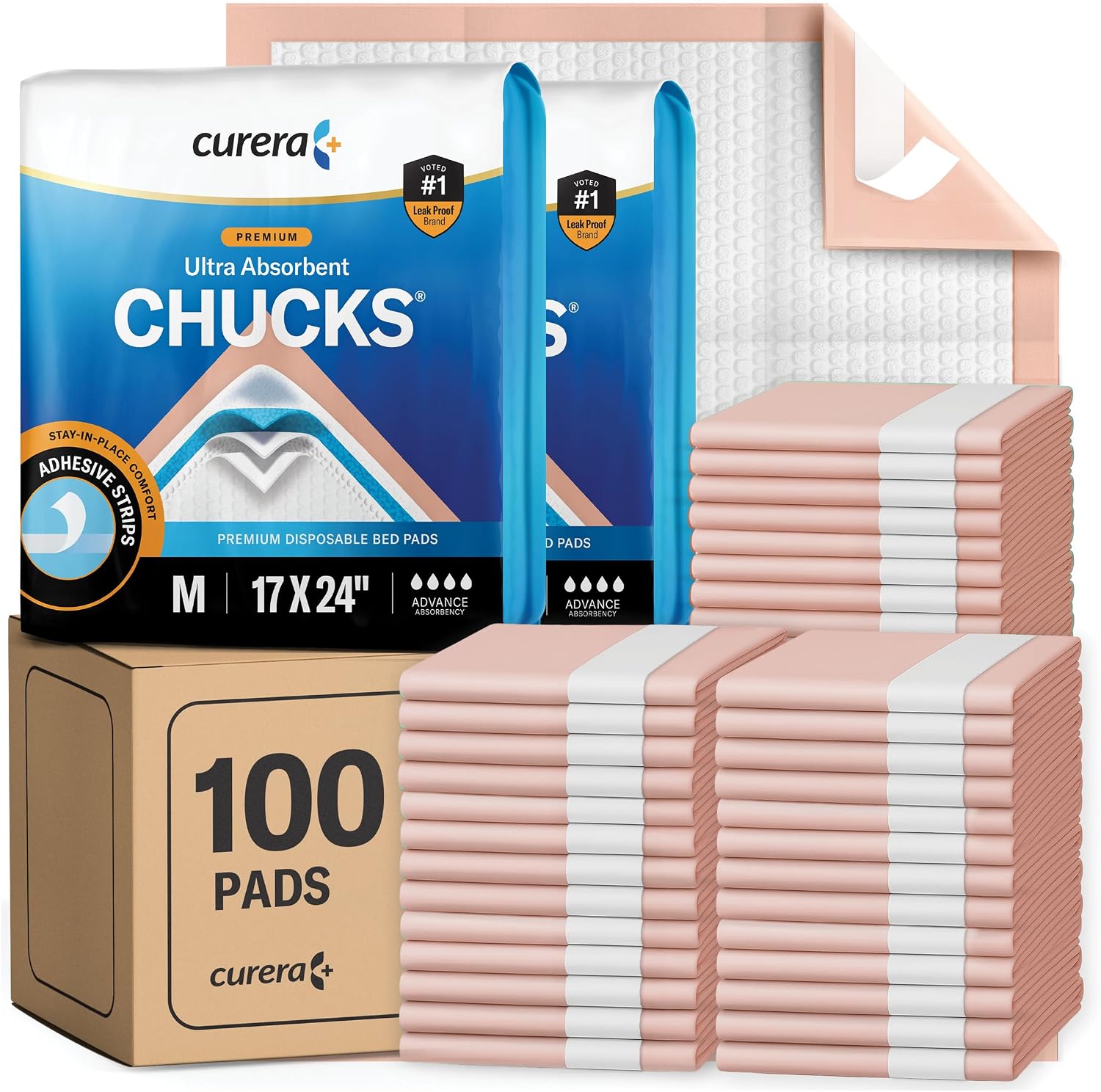 Detalle de Chucks Disposable Underpads 17”x24”