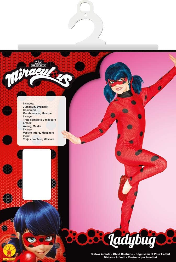 Detalle 2 de Rubies Costume Ladybug Classic 3‑10 anni