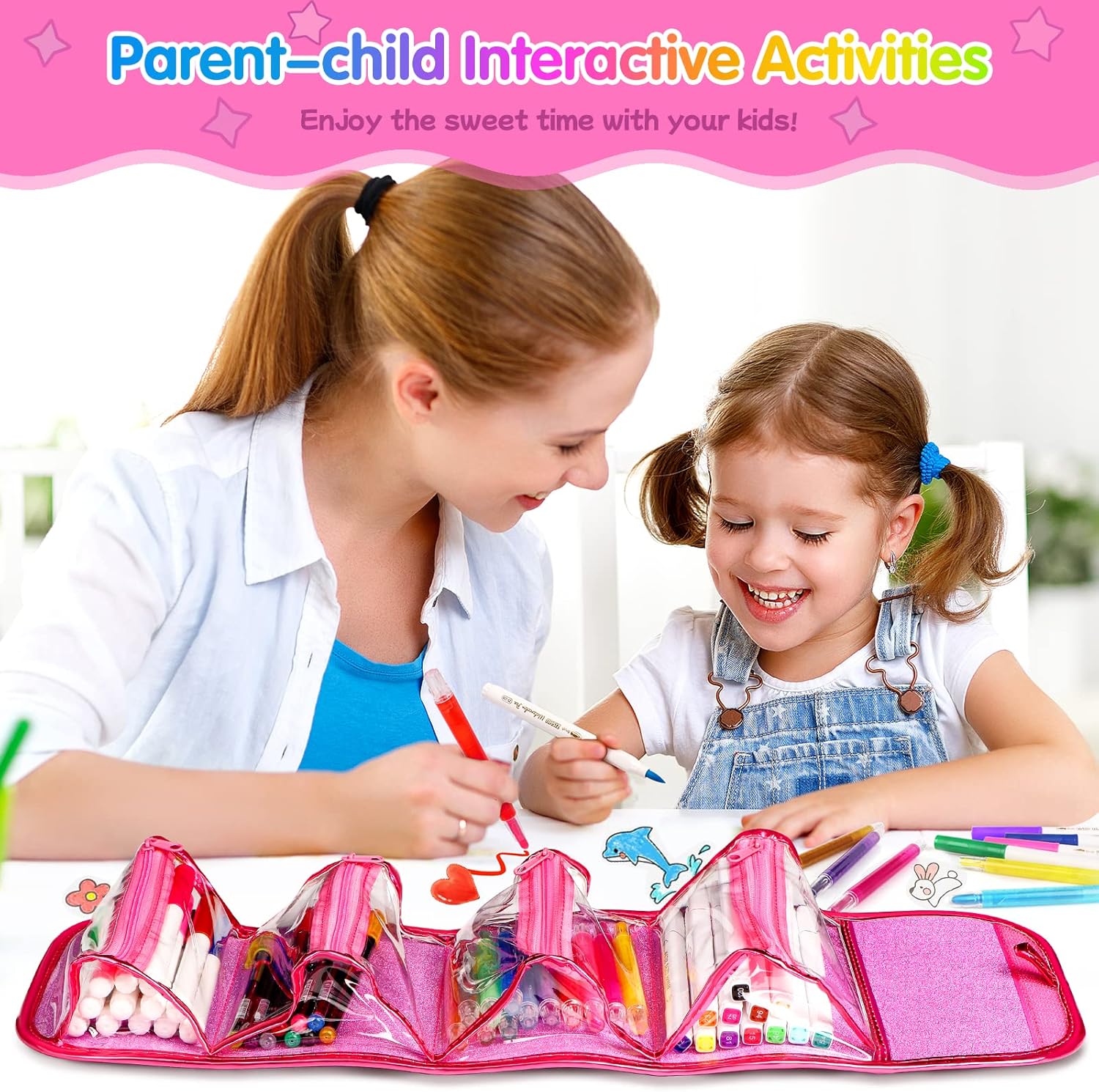 Thumbnail 1 de Hot Bee Christmas Unicorn Gifts for Girls 4–7, pencil case