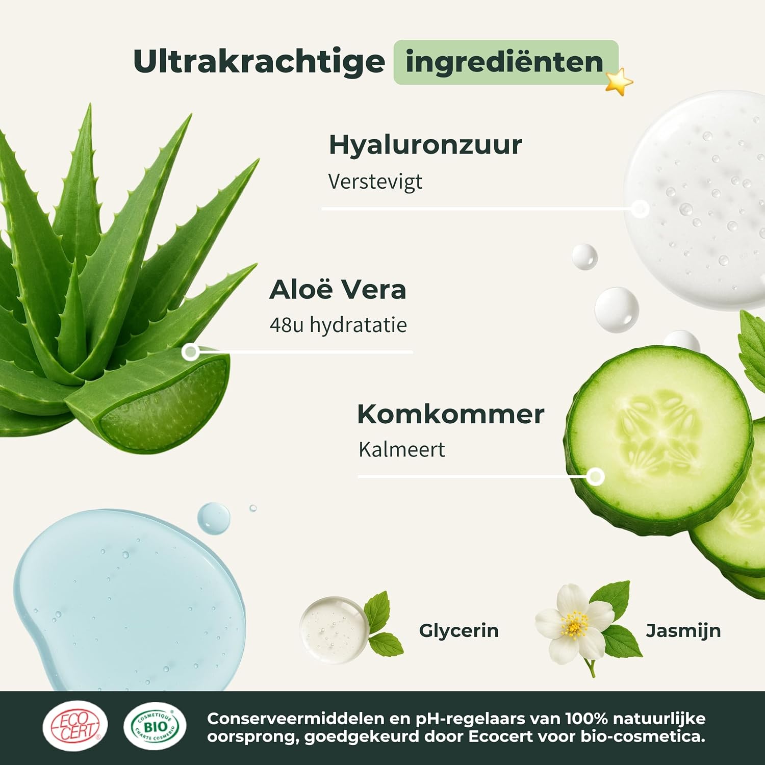 Thumbnail 3 de BIONOBLE BIO-SERUM-HYAL-100 hyaluronzuurserum 100 ml met aloë vera