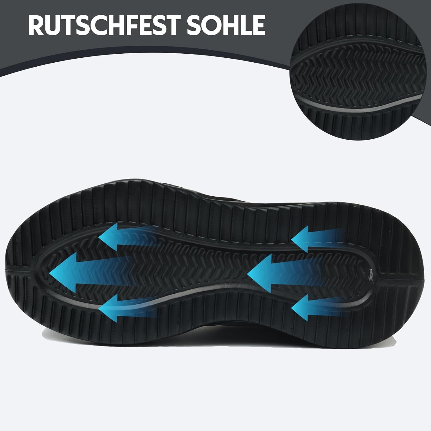 Thumbnail 6 de Chaussures de sécurité AFJYG avec embout acier, semelle anti-crevaison Kevlar et semelle antidérapante (EU 37-46)