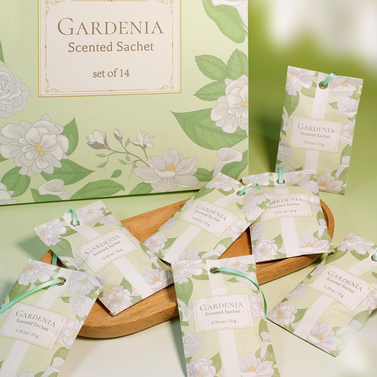 Thumbnail 6 de SCENTORINI Scented Sachets Gardenia 14pcs