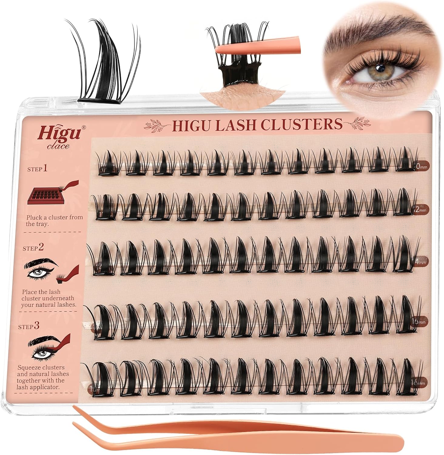 Detalle de Higu clace Ciglia Finte 45 Pcs Press E Go