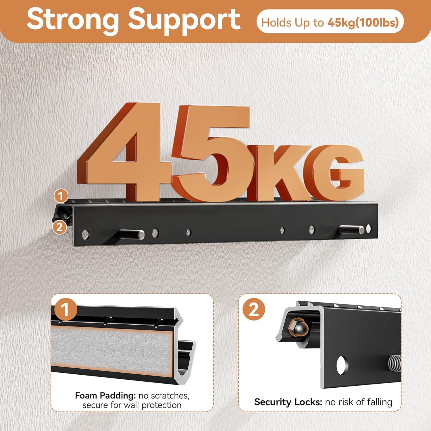Thumbnail 3 de TV wall mount for plasterboard TVs