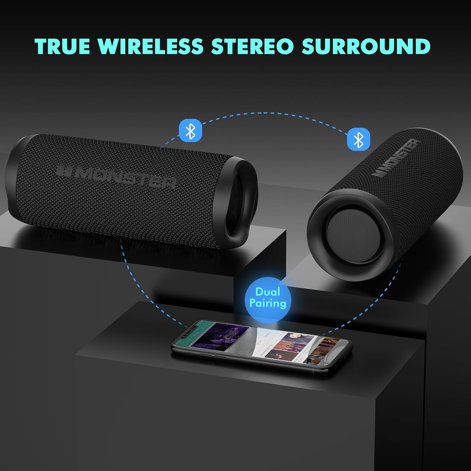 Detalle 2 de Monster Bluetooth Speaker 60W Portable