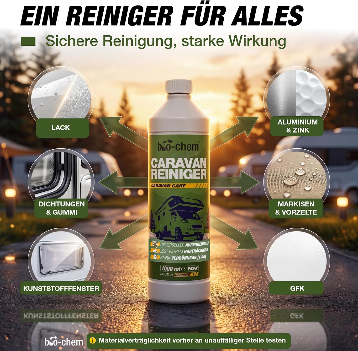 Thumbnail 4 de bio-chem Caravan & Wohnmobil Reiniger 1L – Außenreiniger