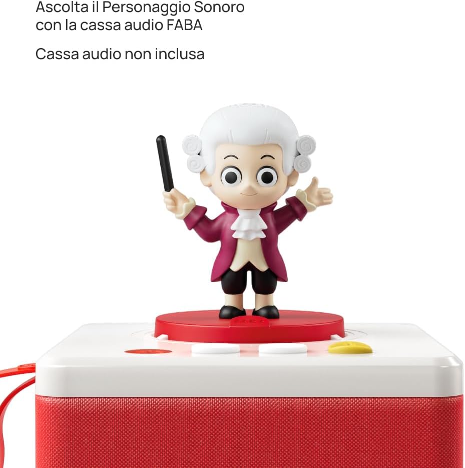 Detalle de FABA Klangfigur mit Sound „Mozart“ – süße Sinfonien von Mozart (Kinder 0+)