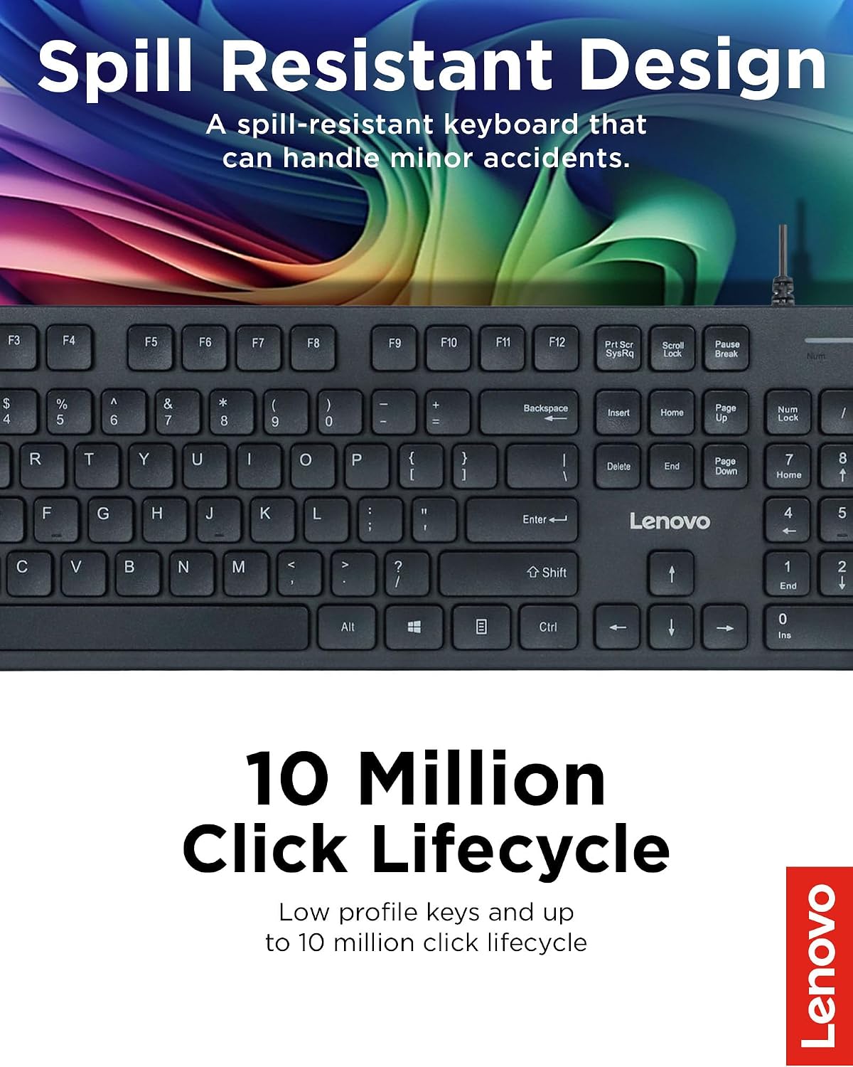 Detalle 1 de Lenovo USB-C Keyboard