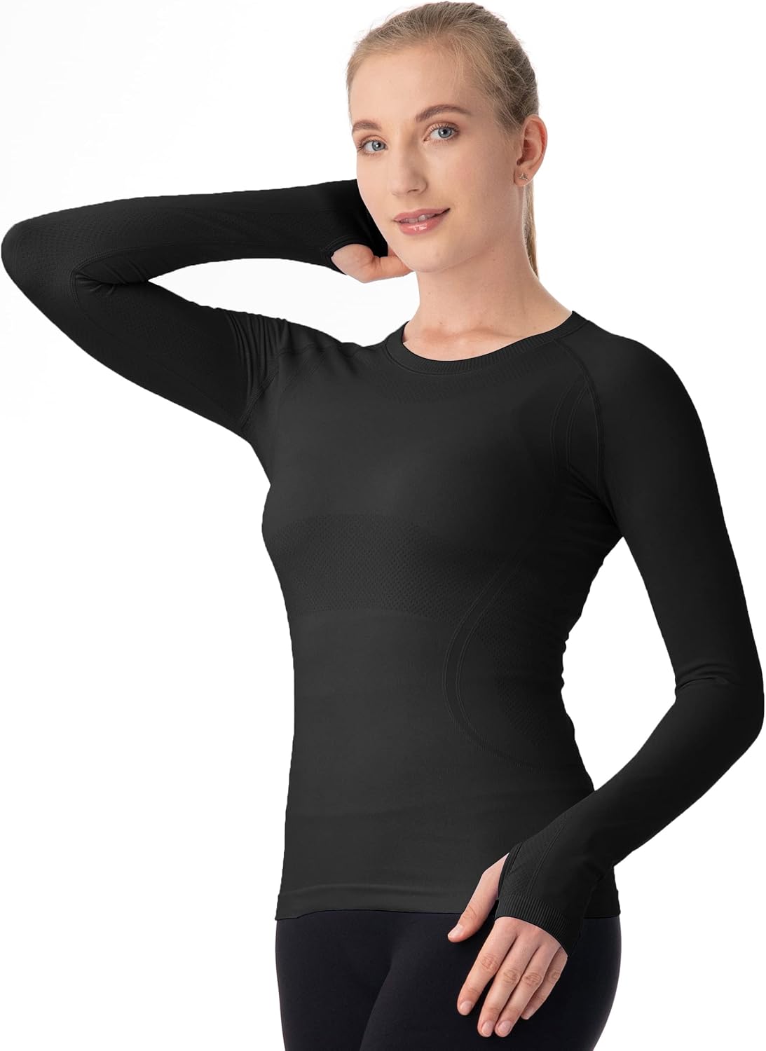 Detalle 2 de MathCat Seamless Workout Shirt Slim Fit 🏃♀