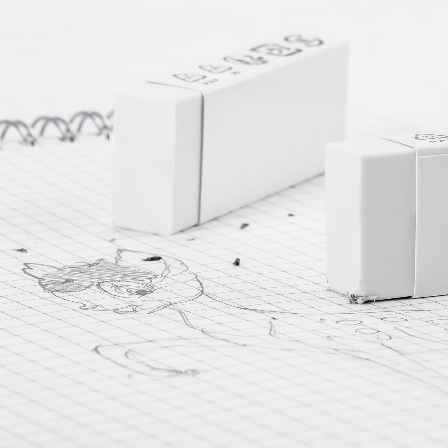 Thumbnail 5 de Amazon Basics Radiergummi Blockform 10 Stück ✏️