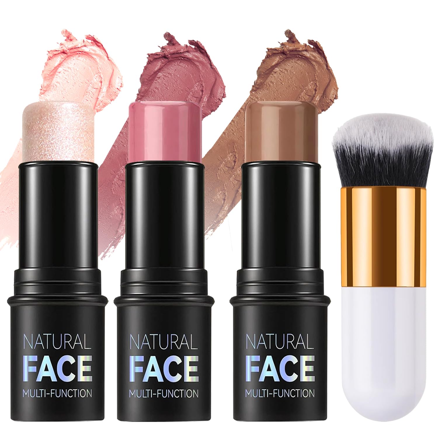 Detalle de Contour Highlighter Blush Sticks Set 3er