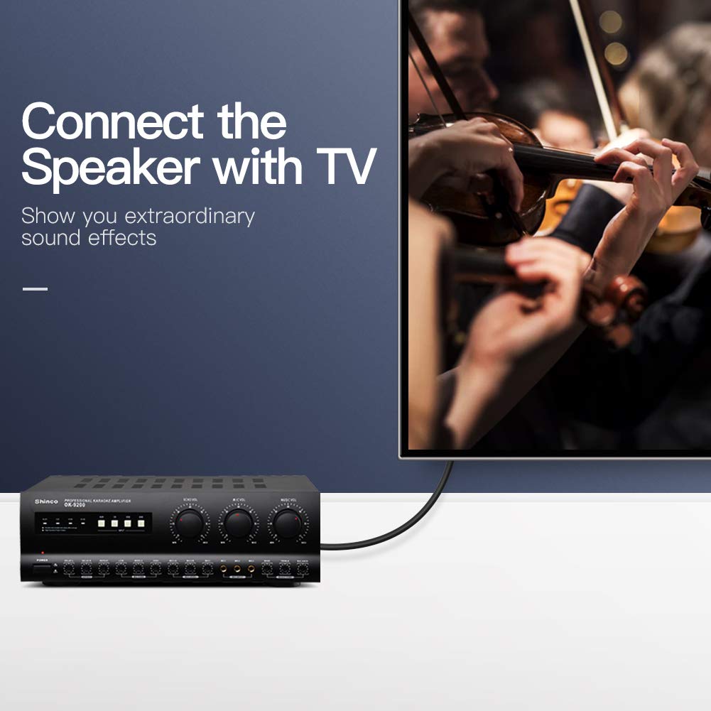 Thumbnail 2 de Vention Optical Audio Cable 5m (Toslink / S/PDIF) for soundbar to TV, home cinema, PS4 & Xbox