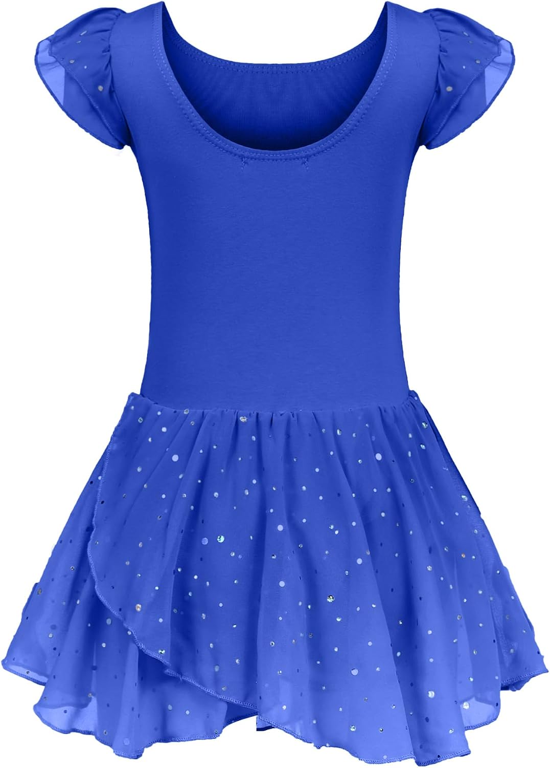 Thumbnail 6 de Trudge vestito da balletto in cotone con maniche a volant e gonna tutu in chiffon