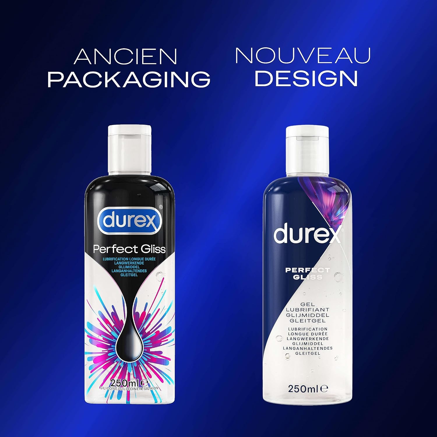 Detalle 2 de Durex Perfect Gliss lubrifiant intime 250 ml