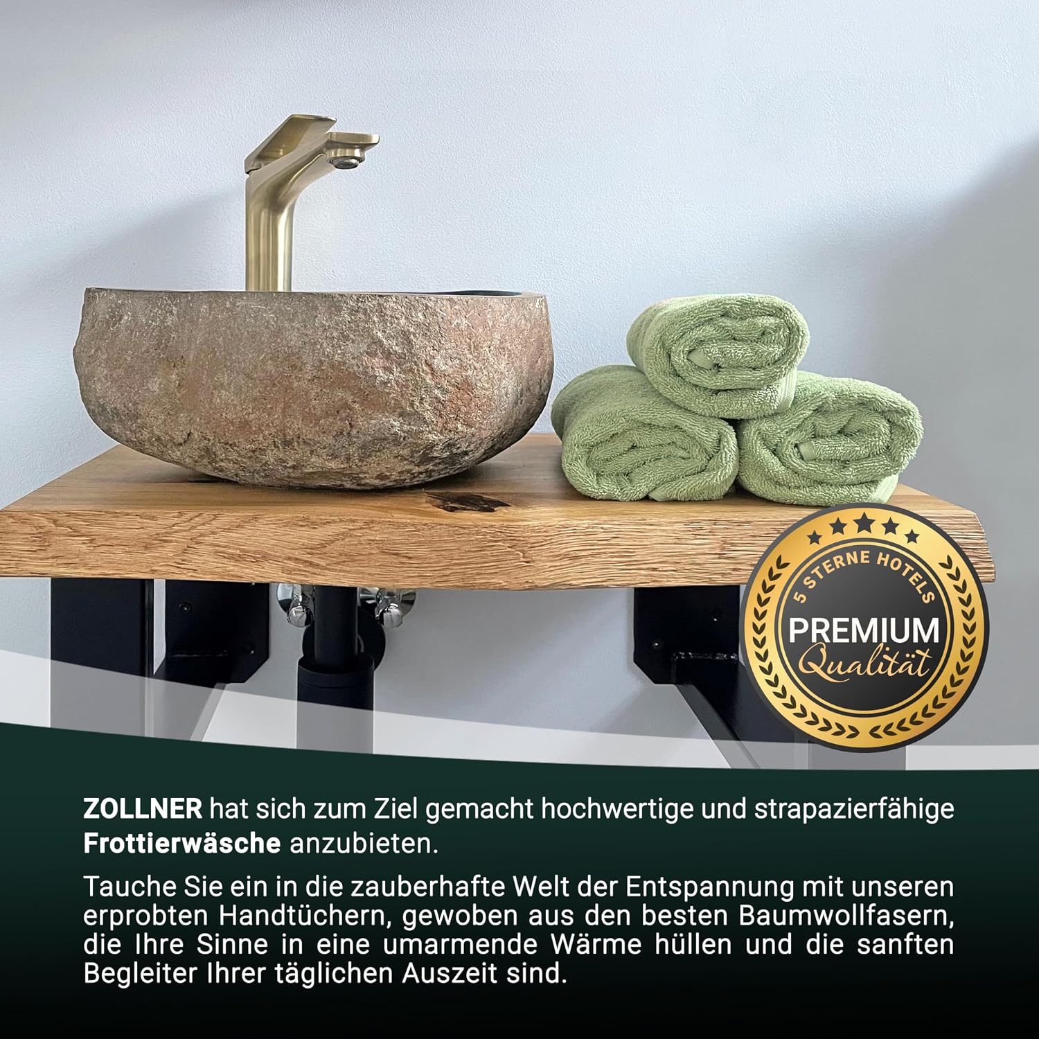 Thumbnail 4 de ZOLLNER 10er Set Seiftücher – weiche und saugfähige Waschlappen aus 100% Baumwolle, 30x30 cm, lindgrün