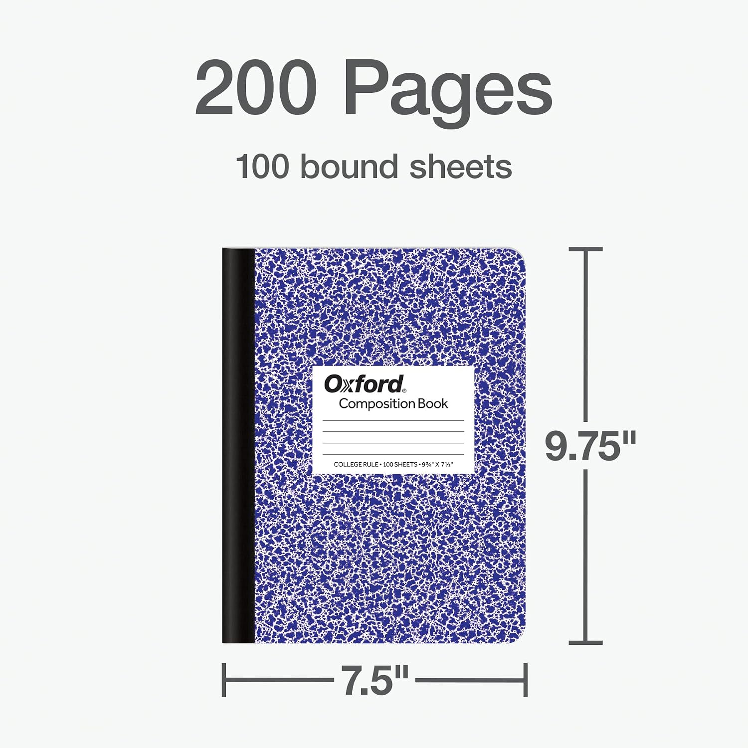 Detalle 2 de Oxford Composition Notebooks, 100 Sheets