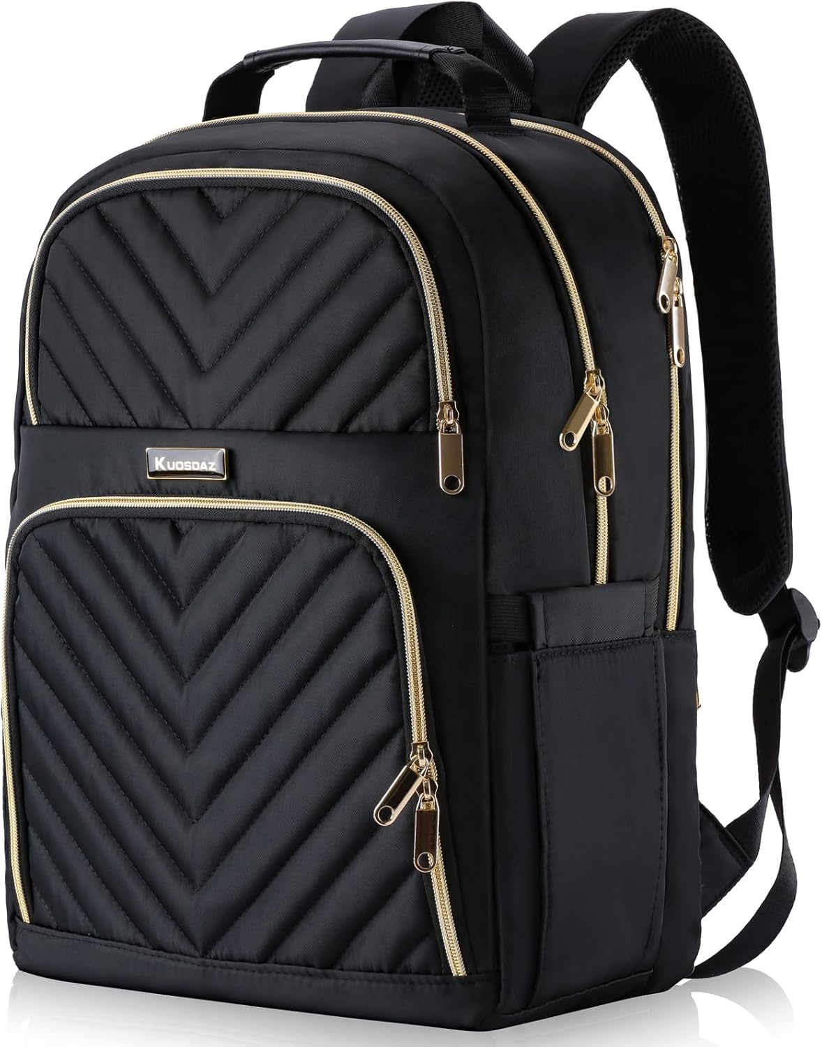 Detalle de Kuosdaz 17.3 inch laptop backpack, quilted
