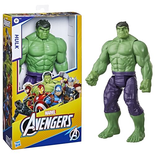 Detalle 2 de Hasbro Marvel Avengers Titan Hero Series Blast Gear: Hulk, figura di 30 cm, Deluxe