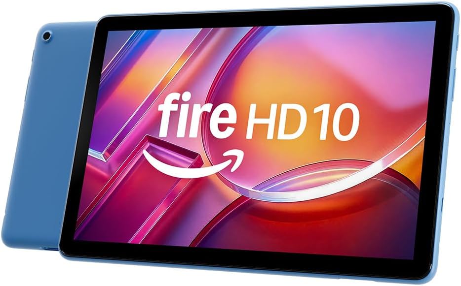 Detalle 2 de Fire HD 10-Tablet 2023 (Neueste Generation) – 10,1 Zoll Full HD, Octa-Core, 3 GB RAM, bis zu 13 Stunden Akku